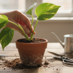 how to propagate pothos in soil