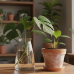 monstera propagation in water vs soil