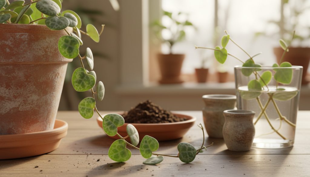 how to propagate string of hearts