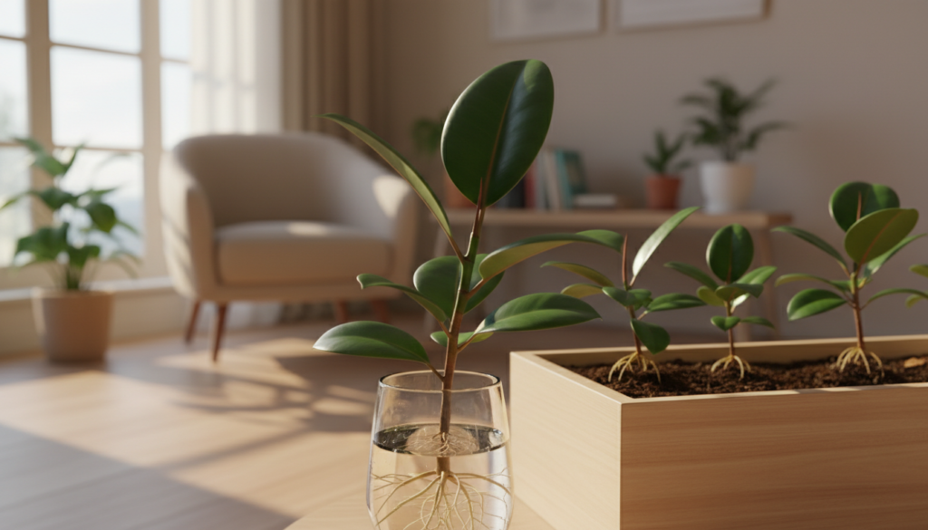 rubber plant propagation