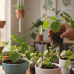 chinese money plant propagation pups