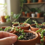 how to propagate string of pearls in soil