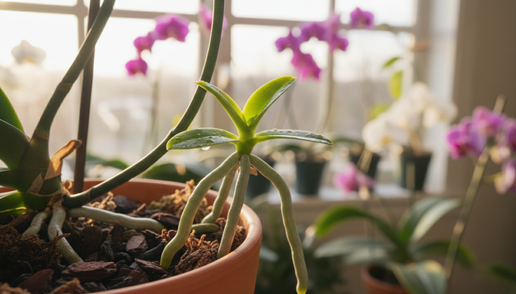 phalaenopsis orchid keiki propagation