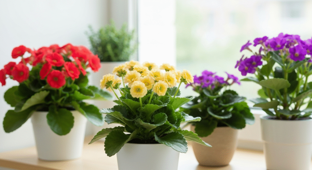 Guide to Color Combinations with Flowering Houseplants for Small Spaces