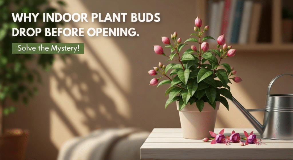 Unspoken Signal: Why Indoor Plant Buds Drop Before They Ever Bloom