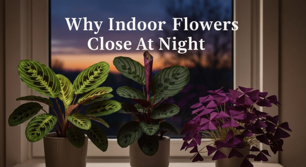 Why Your Indoor Flowers Close at Night: A Look at Plant Sleep
