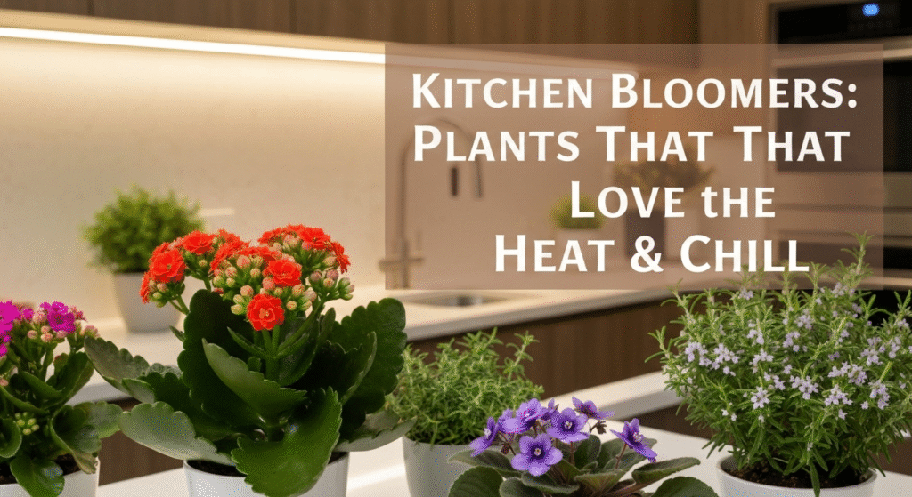 Kitchen-Friendly Flowering Plants That Tolerate Temperature Fluctuations