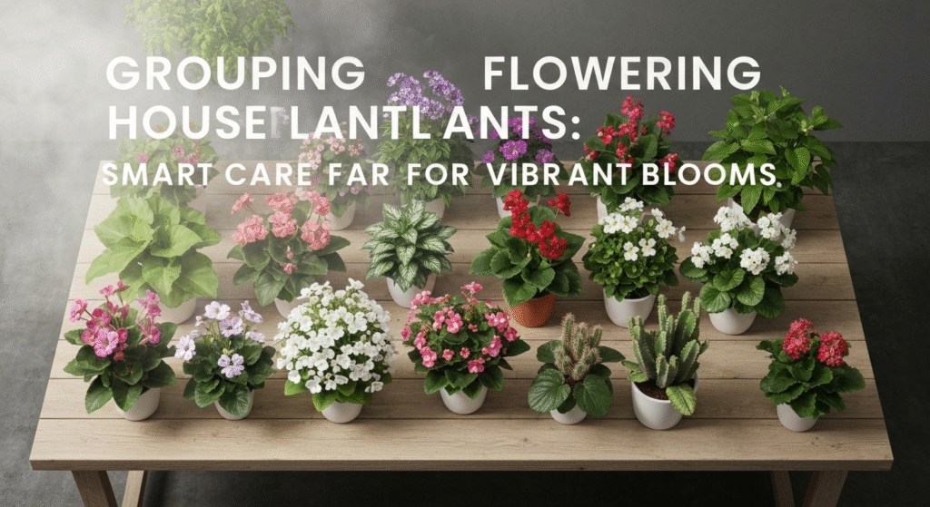 Practical Guide to Grouping Flowering Houseplants by Water Needs