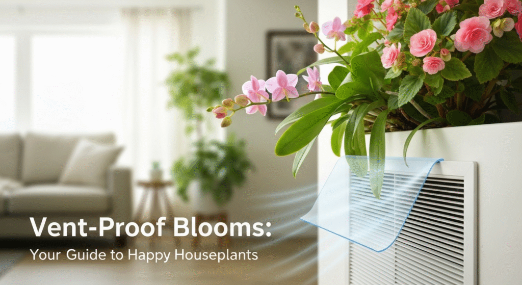 Resilient Blooms: A Guide to Flowering Houseplants That Handle Air Vents