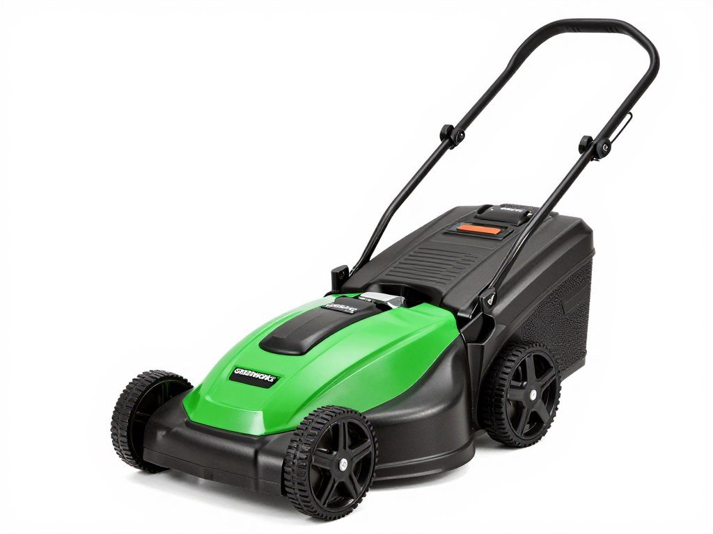 Greenworks 25022 corded electric lawn mower with 20-inch cutting deck