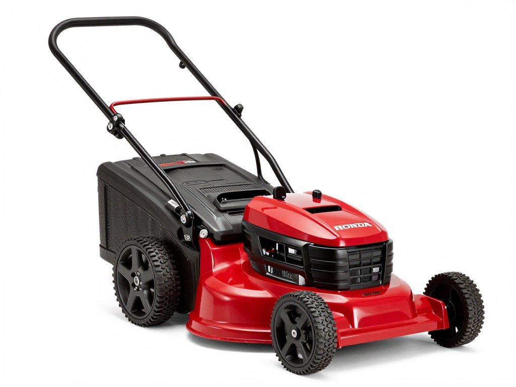 Honda HRX217K6VKA self-propelled gas lawn mower with 21-inch cutting deck