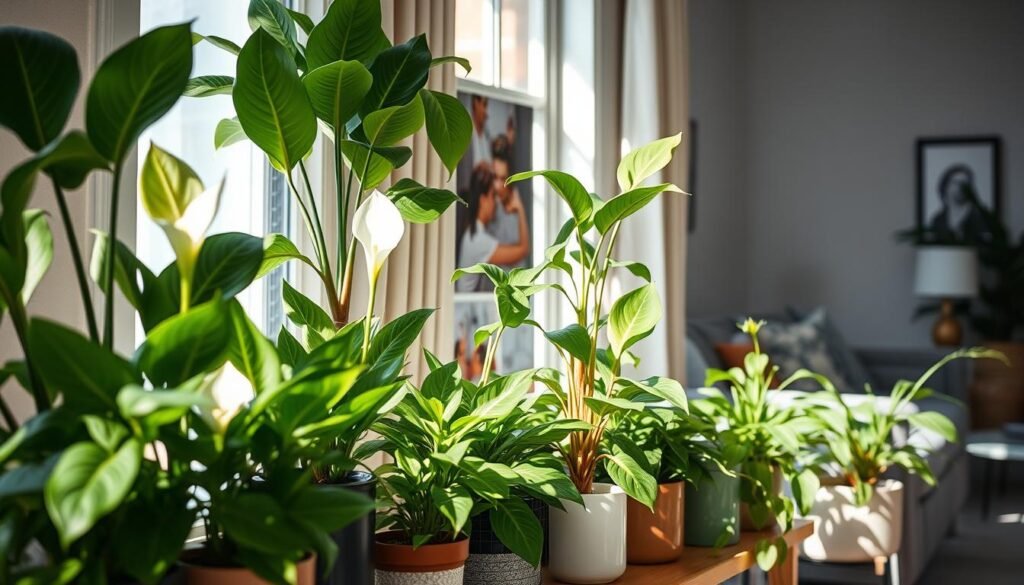 bright indirect light indoor plants