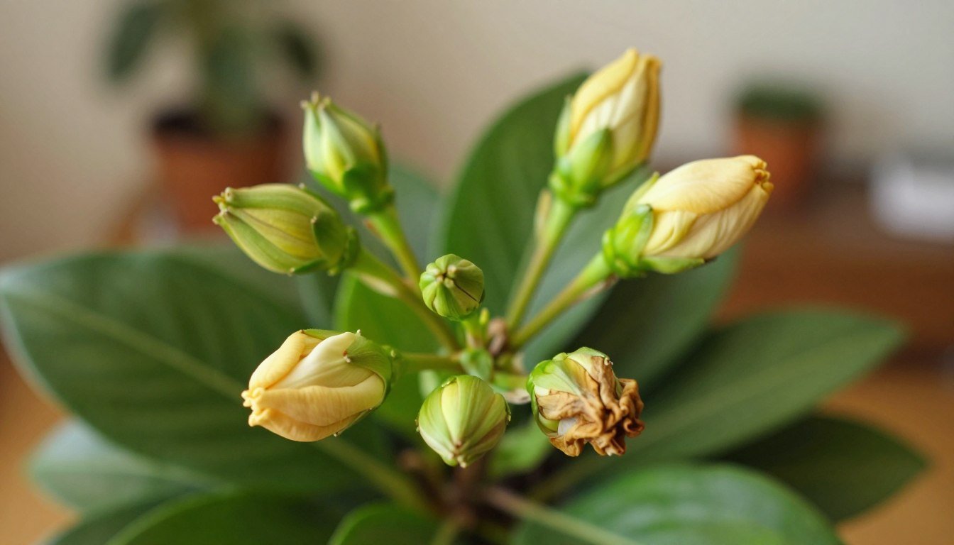 buds falling off before opening indoor
