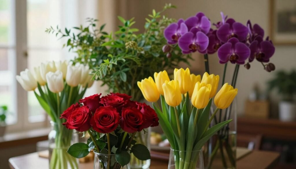 best flower colors indoors