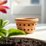 how to improve drainage in potted plants