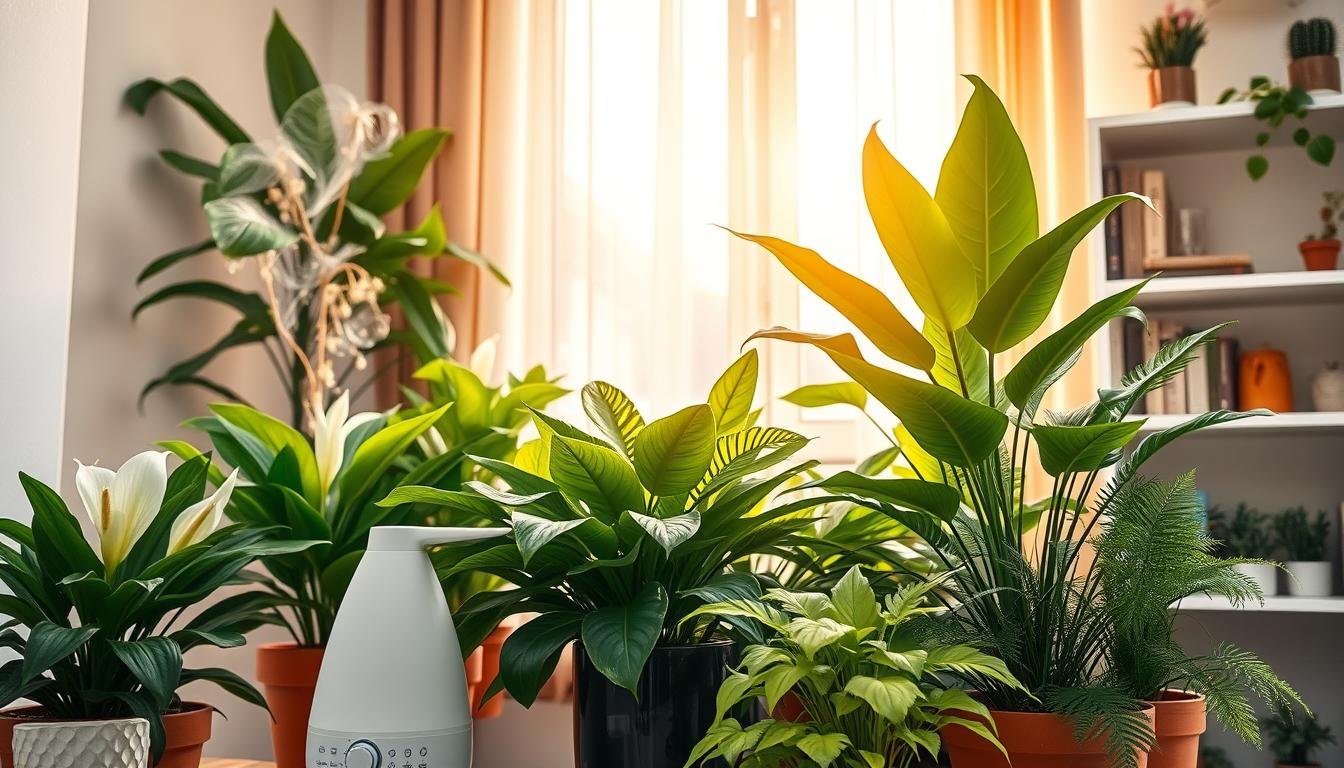 how to increase humidity for indoor plants