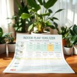 indoor plant fertilizer schedule