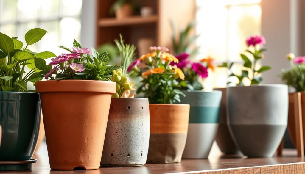 repotting indoor flowering plants