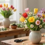 diy indoor flower display