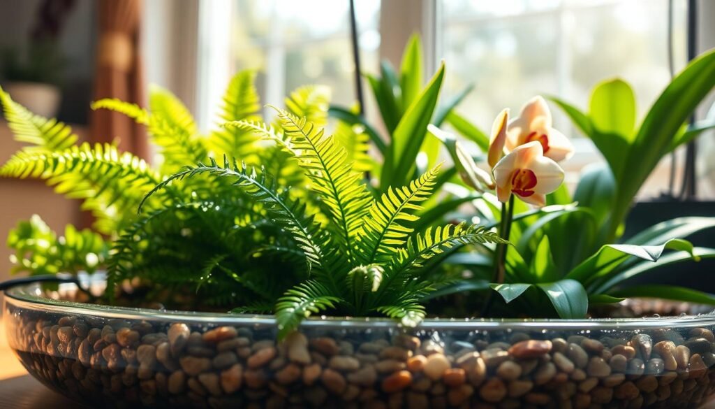 humidity tray for houseplants