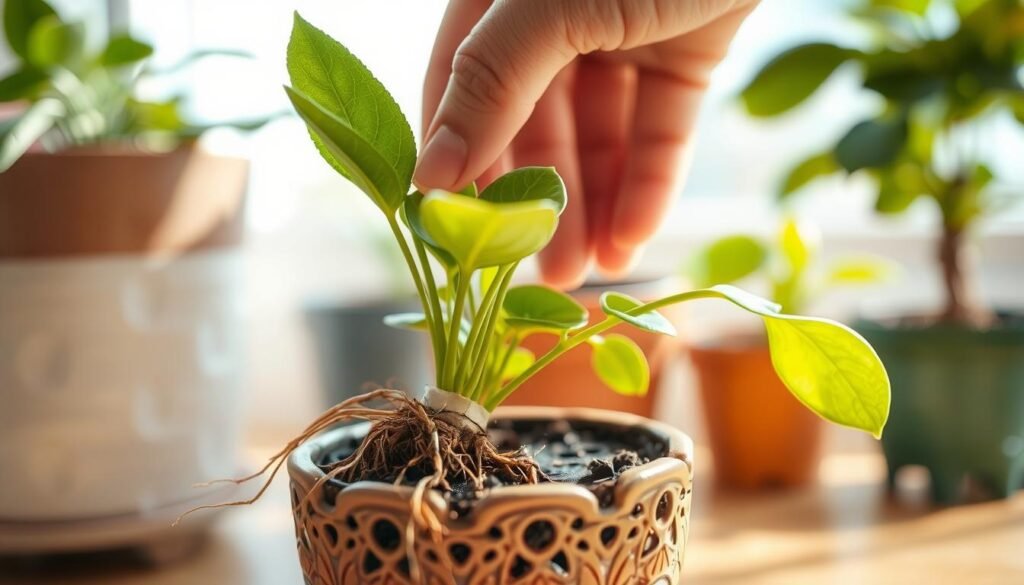 indoor plant stopped growing reasons