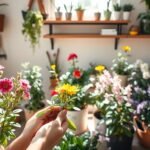 deadheading indoor flowering plants