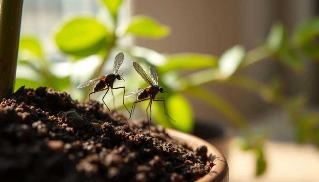 fungus gnats in indoor plants how to get rid of