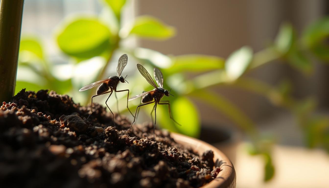 fungus gnats in indoor plants how to get rid of