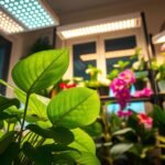 grow lights for indoor flowers