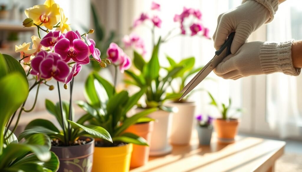 how to prune flowering houseplants