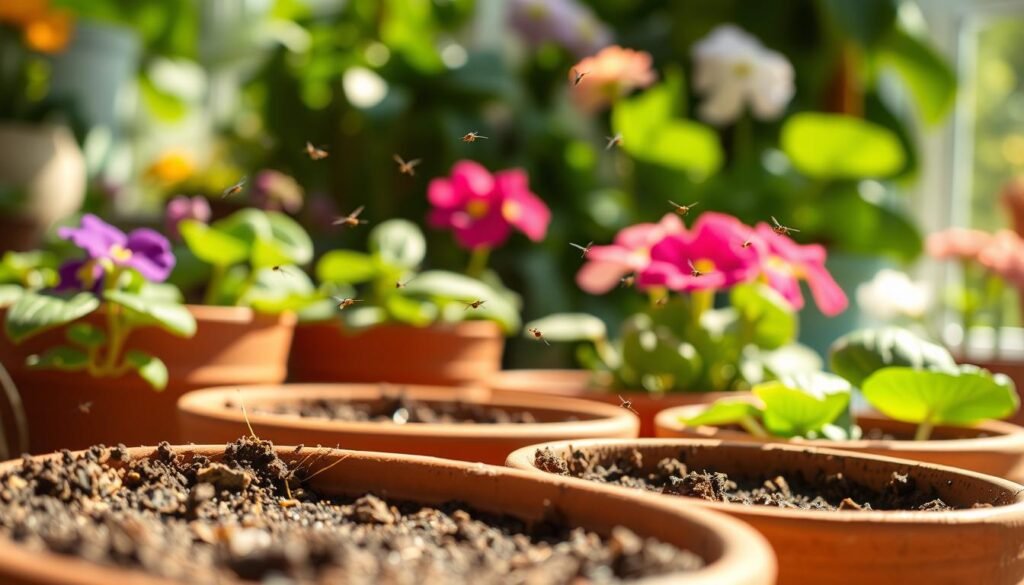 how to get rid of fungus gnats indoors