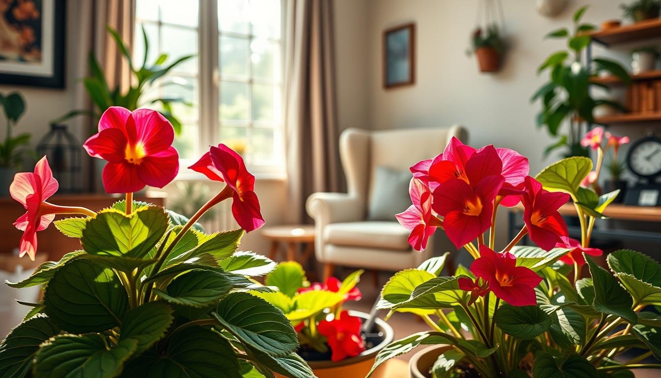 ideal temperature for flowering houseplants
