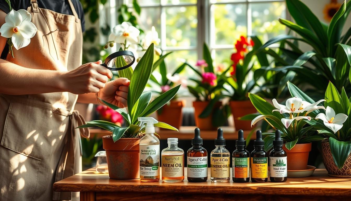 pest control for flowering houseplants